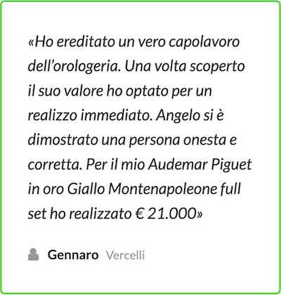 Recensione-Gennaro-Angelo-Montanari-valutazione-rolex-vendo-acquisto-compro-rolex-usati-secondo-polso-daytona-submariner