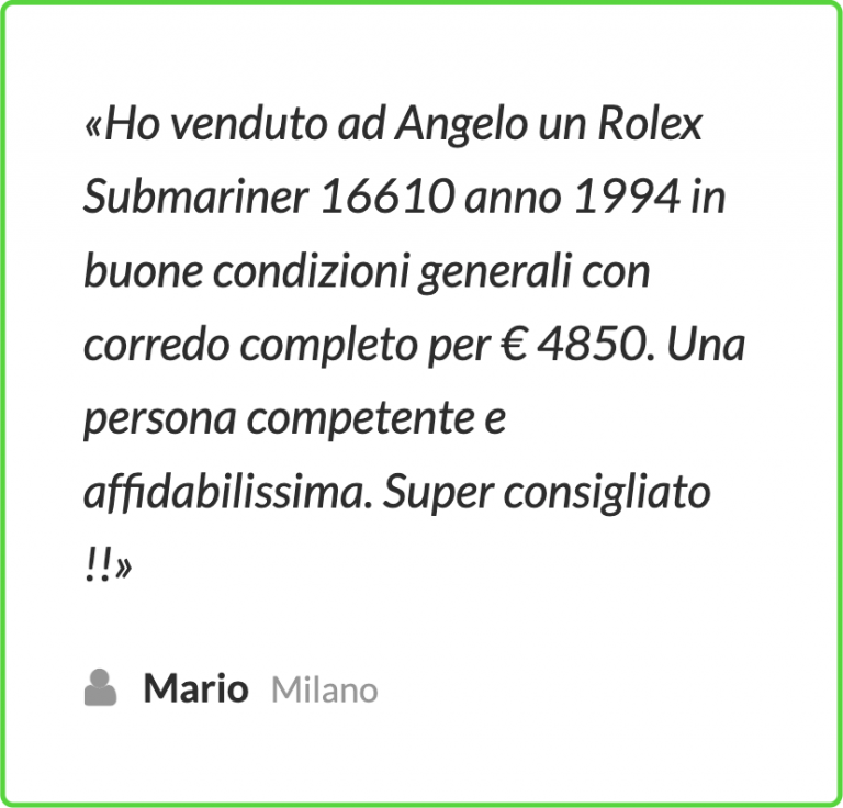 Recensione-Mario-Angelo-Montanari-valutazione-rolex-vendo-acquisto-compro-rolex-usati-secondo-polso-daytona-submariner-768x736